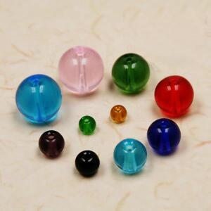 4mm 6mm 8mm 10mm 귀여운 소프트 유리 구슬 보석 만들기 목걸이 DIY 크리스탈 비즈 용품 액세서리 도매