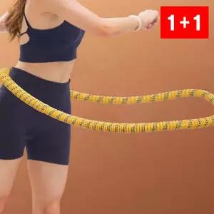 훌라후프 복식 가중 허리 운동  복부 홈트 성인