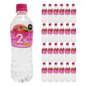 (뻐르미쇼핑) 롯데 2% 부족할때 복숭아 제로 500ml 24페트 이프로 제로 페트 음료