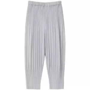 [이세이미야케][명품] 이세이 미야케 옴므플리세 플리츠 하프 팬츠 라이트 그레이