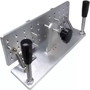 벨트 그라인더 기계 또는 샌더를 위한 핸들이 있는 나이프 그라인딩 지그 롱 샤프닝 로케이터 조절 가능