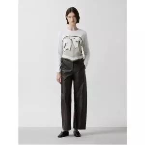 [ZOOC](하남점)프린트 스카프 티셔츠 Z253MSM032