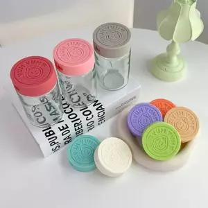 헥사 얌얌 실리콘뚜껑 유리병 원형 이유식 밀폐용기 250ml SG250 중기 아기 그릇