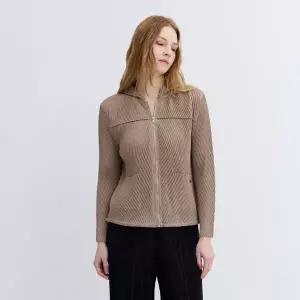 [플리츠미](의정부점)오블리크 후라쉬 후드 자켓_PPJKS026008