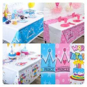 (PW) (파티테이블보)생일파티/식당/업소/테이블보/생일/파티/식탁보/감성/행사용/테이블/커버/기념일/유치