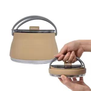 접이식 실리콘 주전자 경량 커피포트 냄비 캠핑 차박 백패킹