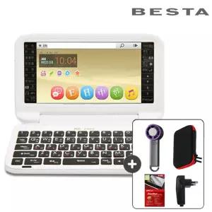 베스타 중국어특화 전자사전 BK-200C +급속 쿨선풍기+충전기+케이스+필름 영어 일본어 국어 옥편 4개 국어 자동 번역 필기체 인식 발음
