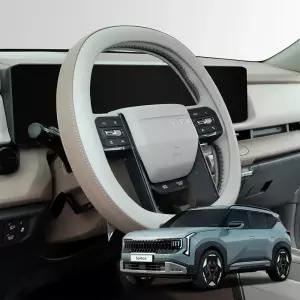 루젠 디 올 뉴 셀토스 SP3 핸들커버 투톤 가죽 스티어링