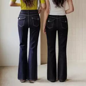 [시크폭스] 피프티 논페이드 부츠컷 데님팬츠_61DP1714