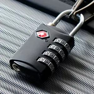 갤러리아 브라이튼 TSA 4다이얼 콤비 캐리어 가방용 여행용 도난방지 안전