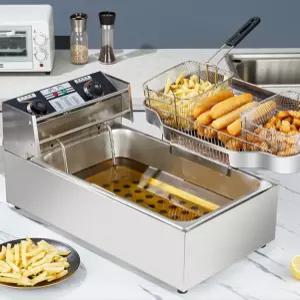 대용량 튀김기 가정용 야채 만두 스틱 냄비 오뎅 돈까스 핫도그 치킨 프라이어
