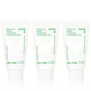 [이니스프리] 이니스프리 그린티 수분 아미노 클렌징 폼 150g 3개