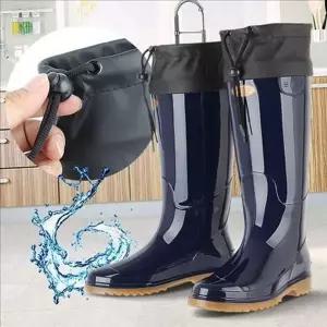 방한 YQ08YZ12 남자 무릎 장화 작업용 남자 농업용 장화 낚시 갯벌