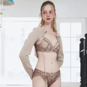 [스타필드 하남] 솔브 세일 로맨틱 코르셋 브라의 세트 망사팬티 (SPTD475S)