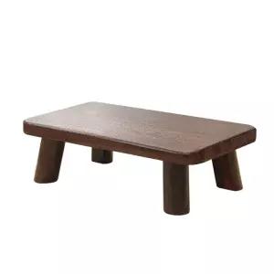 원목 낮은 다도 테이블 앤틱 좌탁 커피 다다미 찻상 좌식