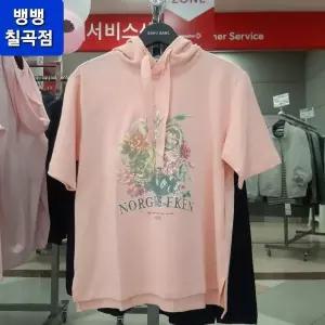 뱅뱅 HC09 여성 만원의행복 후드 반팔 티셔츠 NTJ129 (47224294)