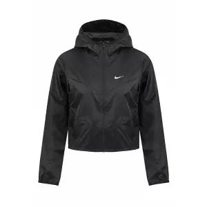 나이키 NSW 윈드러너 루즈 우븐 크롭 여성 러닝 바람막이 후드 자켓 점퍼 블랙 HJ1183-010