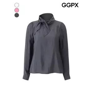 [GGPX]시크 타이넥 블라우스 (GQ3SH032F)