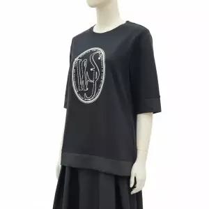 조이너스 여성 캐주얼 25신상 라운드 루즈빗 면 티셔츠 여름 JAFU5WKS200 US