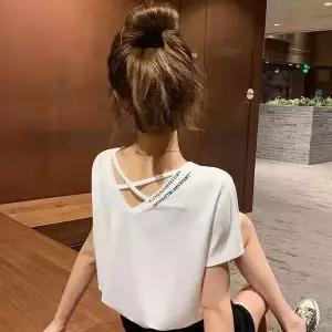 빅사이즈 라인댄스복 반팔티 댄스복상의 줌바 연습복