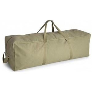 도이케 초대형 캔버스 여행 더플백 헤비 듀티 스포츠 군용 캠핑 텐트 보관함