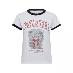 [스타필드 수원] 가니 크롭 키티 반팔 티셔츠 A1050030 151