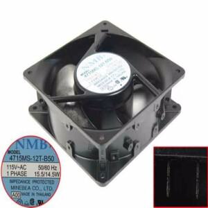 오리지널 정품 NMB 4715MS-12T-B50 A00 AC 115V 15.5W