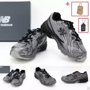 [뉴발란스키즈]740 다크 그레이 운동화 스니커즈 신발 유아 아동 주니어 [백화점판]