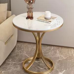 대리석 원형테이블 티테이블 입식 카페 사이드 라운드 둥근 커피
