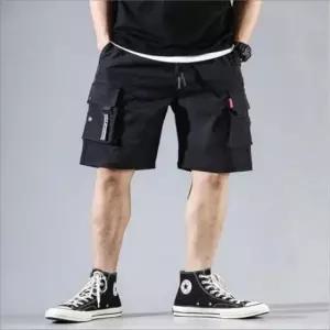 [JED] 하의 밴딩 팬츠 여름 카고 포켓 반바지 트레이닝 5부 남성 편한