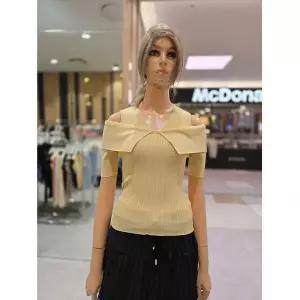 [에고이스트] 어깨 트임 슬림 골지 니트 EQ2KH-460 691326