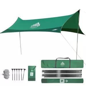 메사캠프 헥사 타프 어반캠퍼 420 차박 피크닉 캠핑 420x400 그린