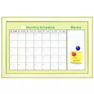이동식화이트보드 국산 만년 달력 자석 컬러 스케쥴 보드 40X60