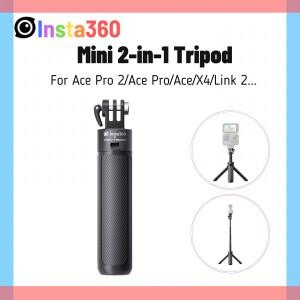 Insta360 PGYTECH 미니 2-in-1 삼각대 셀카 스틱 모노포드 그립 360 X4 GO 3S X3 Link 2 Ace Pro 오리지널