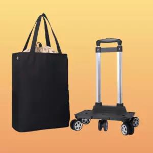 보들램 바퀴달린장바구니 마트 장보기카트 보온보냉 시장케리어