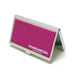 찰스톤 명함지갑 카드케이스 이름 미팅 회의 레드 넥타이핀 신사용 선물용