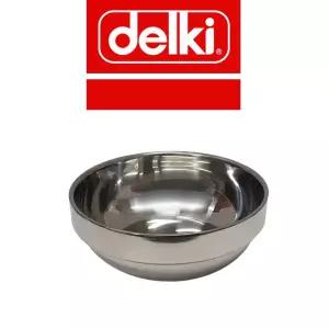 델키 두꺼운 스텐 이중 국그릇 대접 12 중형 국그릇 공기 대접 스텐국그릇