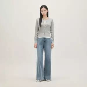 (스타필드 안성 로엠)난스판 와이드 데님 RMTJG24G12