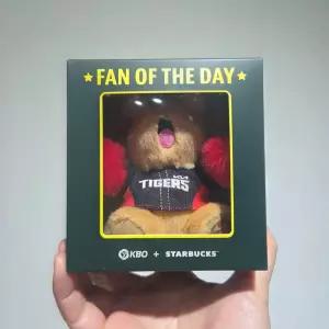 스타벅스 베어리스타 키체인 KBO 기아타이거즈 키링