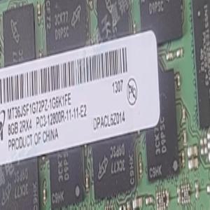 RAM PC3-12800R DDR3-1600 2RX4 메모리 모듈 MT36JSF1G72PZ-1G6K1FE용 Crucial 8GB용