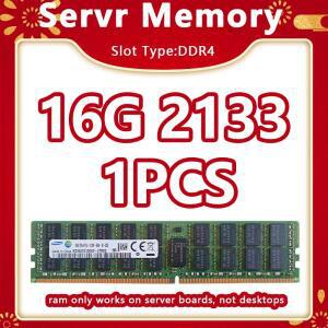 DDR4 램 PC4 메모리 바, x99 16GB 2133MHZ ECC REG 서버 D4 2133 RAM v3,