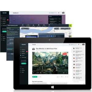 10.1인치 윈도우 10 태블릿 4GB 램 32GB 롬 WIFI 1280 x 800 IPS N4000 CPU LEDMI 호환 MLT10W PC 64비트