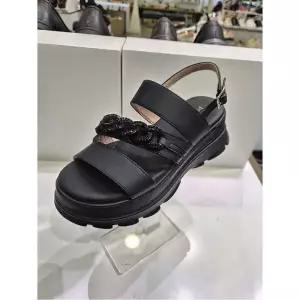 [에스콰이아][에스콰이아] 여성 통굽 샌들 6CM(PFFMSD668BK) (P003785357)