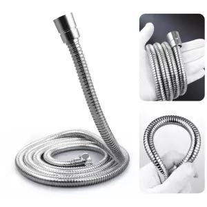 304 스텐 샤워 호스 1.5M 꼬임 없는 줄 누수방지 메탈 기줄
