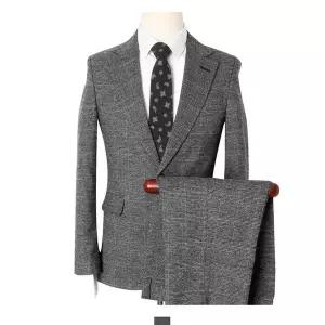[RIZPICK]남자 정장 세트 글렌체크 수트 남자출근정장 남자코디정장
