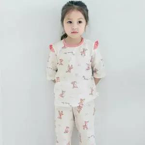 [보리보리/바풀 주니어]바풀 MK SS63-18 아동내복 7부 순면 유아 아동 실내복