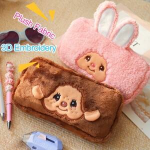 몬치치 파우치 동전 지갑 필통 문구류 수납 가방 책상 데일리