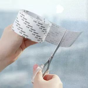 방충망 보수 테이프 DIY 셀프 교체 창문 틈 창틀 모기 벌레 차단 접착식 스티커