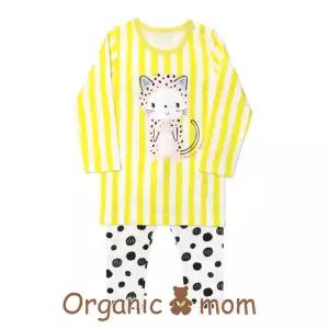 [롯데백화점]오가닉맘 미니야옹여아긴소내의(MES1EE22)