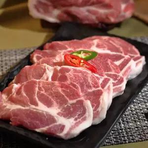 [신세계라이브쇼핑][청년미트] 1등급이상 한돈 목살 500g (구이용)